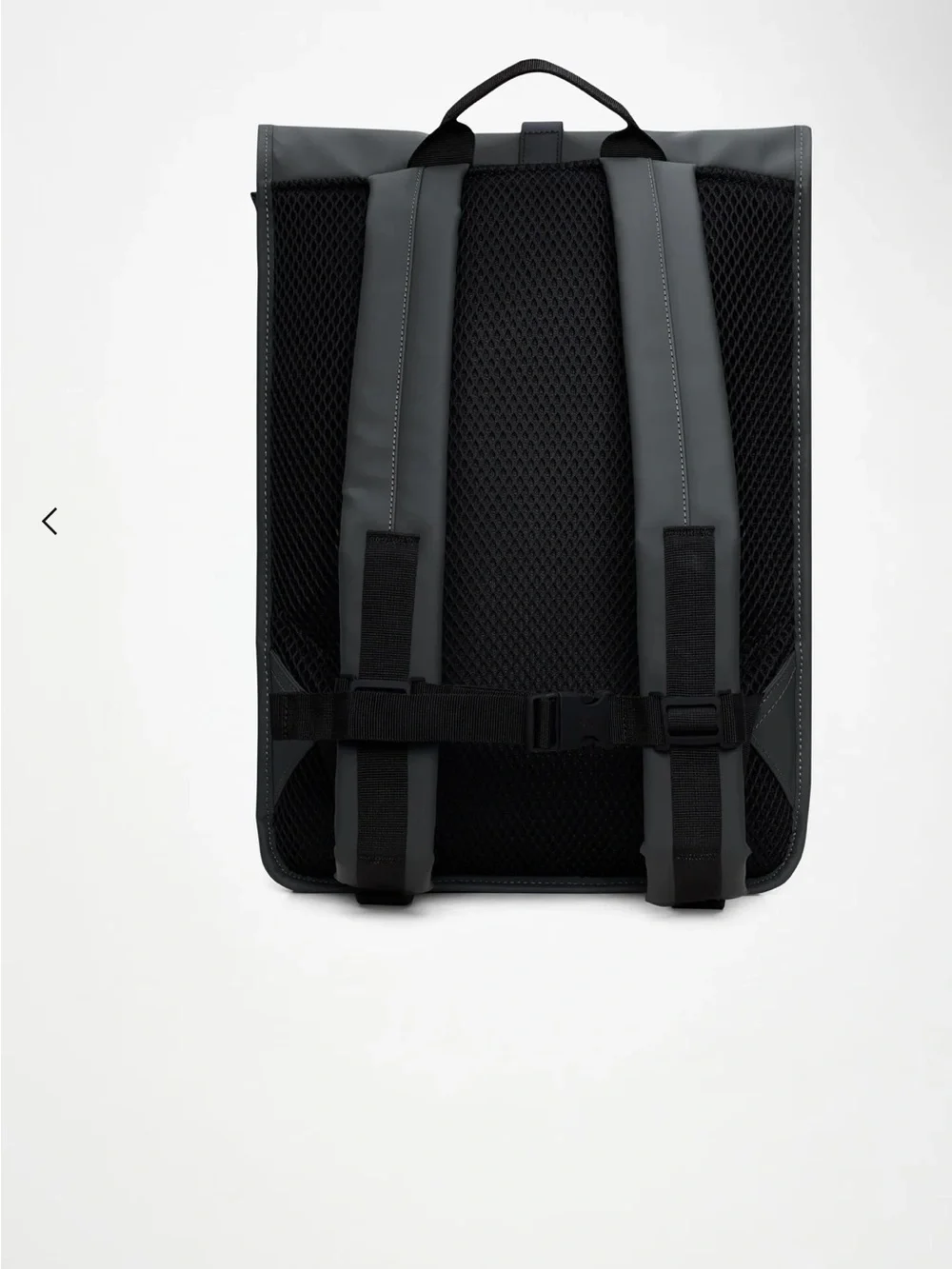 RAINS Rolltop Rucksack / black / waterproof / *BRAND NEW*